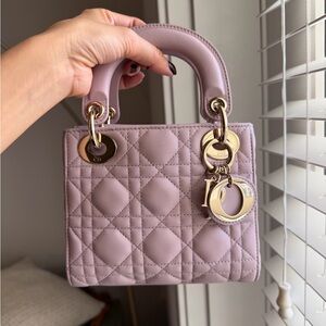 Dior: lady dior size mini
